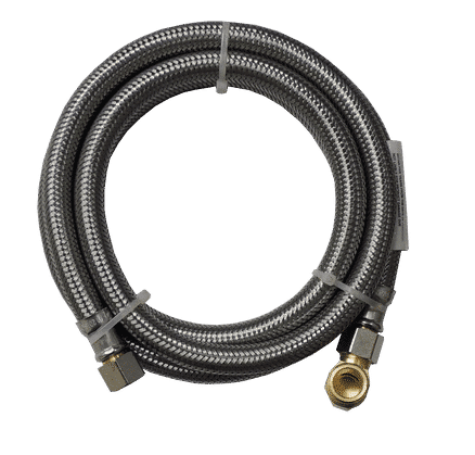 1404DWSS12--½" COMP X ⅜" COMP 48" S/S HOSE, 1404DWSS12