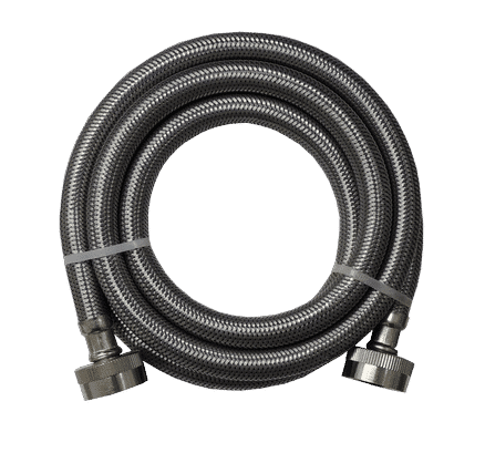 3804FFSS2--⅜" X 4' S/S INLET HOSE - FEM/FEM, 3804FFSS2