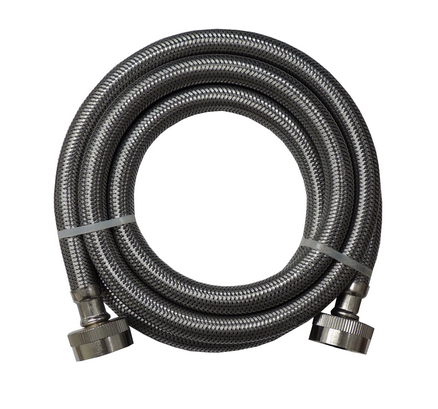 3805FFSS--⅜" X 5' FEM/FEM SS INLET HOSE, 3805FFSS