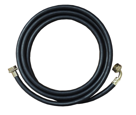 3808FE--3/8" X 8' INLET HOSE FEM/ELB, 3808FE