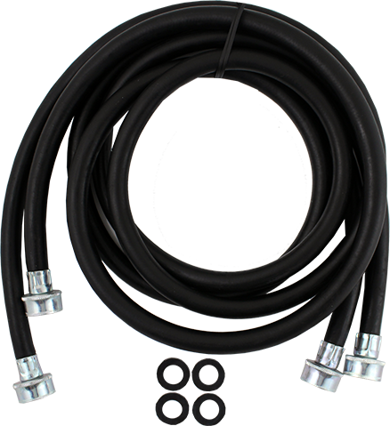 3808FFB2--3/8" X 8' FEM/FEM SS INLET HOSE 2 PK, 3808FFB2