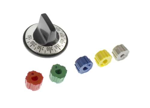 Universal Range Burner Control Knob, Black, RK101