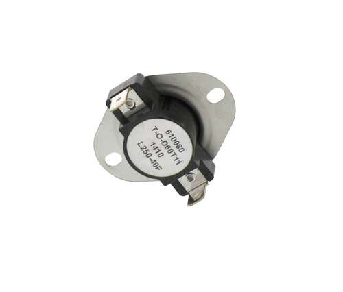 Universal Dryer Cycling Thermostat, 250°F, LS2-250