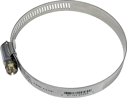 CL48H--S/S HOSE CLAMP 2-9/16" - 3-1/2", CL48H