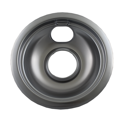 DP107--6" CHROME DRIP PAN WB32X107, DP107