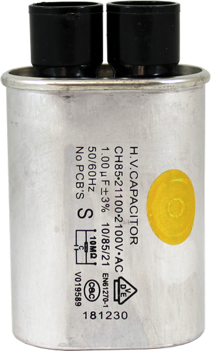 MW2100100--MICROWAVE HIGH VOLTAGE 1.0 MFD CAPACITOR, MW2100100