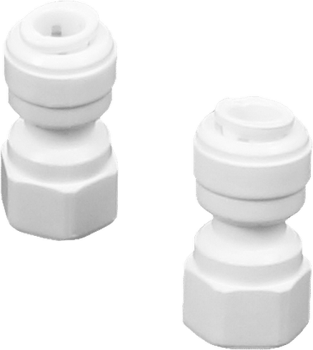 SPF3208U7W--FAUCET CONN 1/4 X 7/16-24UNS, SPF3208U7W