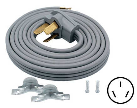 SRC3-40-4--RANGE CORD 250V 40AMP 3 WIRE, SRC3-40-4