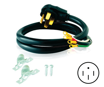 SRC4-40-4--RANGE CORD 250V 40AMP 4 WIRE, SRC4-40-4