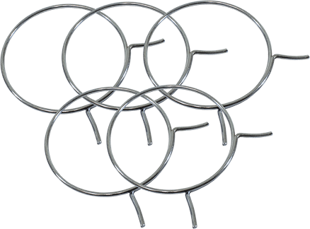 TC4-5--4" SPRING TENSION CLAMPS (5), TC4-5