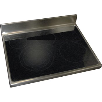 Whirlpool W10336329 Range Main Cooktop Glass Assembly, Stainless