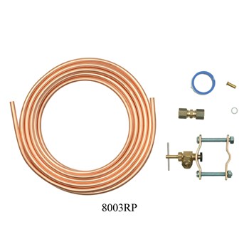 Whirlpool 8003RP Refrigerator Universal Ice Maker Installation Kit, 15' Copper Line with Fittings