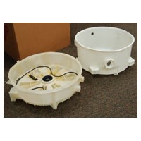 Whirlpool Washer Front and Rear Drum, With Gasket  (280255)