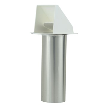 Whirlpool Dryer Vent Hood 10.5", White  (4396007RW)