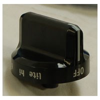 KNOB,TOP VALVE,BLACK (316564511)