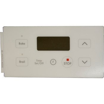 ELECTROLUX/FRIGIDAIRE, OVERLAY,CLOCK,WHITE, 316354400