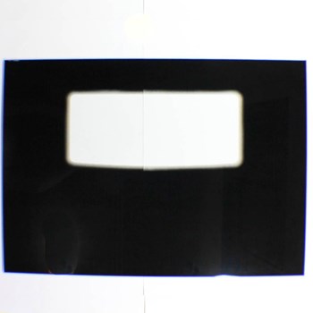 FRIG RA DOOR GLASS BLACK (316406404)