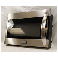 FRIGIDAIRE MICROWAVE DOOR ASSEMBLY, STAINLESS (5304473842)