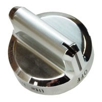 ELECTROLUX/FRIGIDAIRE, KNOB,TOP VALVE,STAINLESS,(5), 316564509