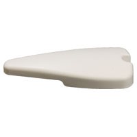 FRIG RE WHITE HINGE COVER TRIM (240327005)