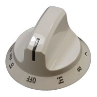 FRIGIDAIRE RANGE COOKTOP CONTROL KNOB, WHITE (316544006)