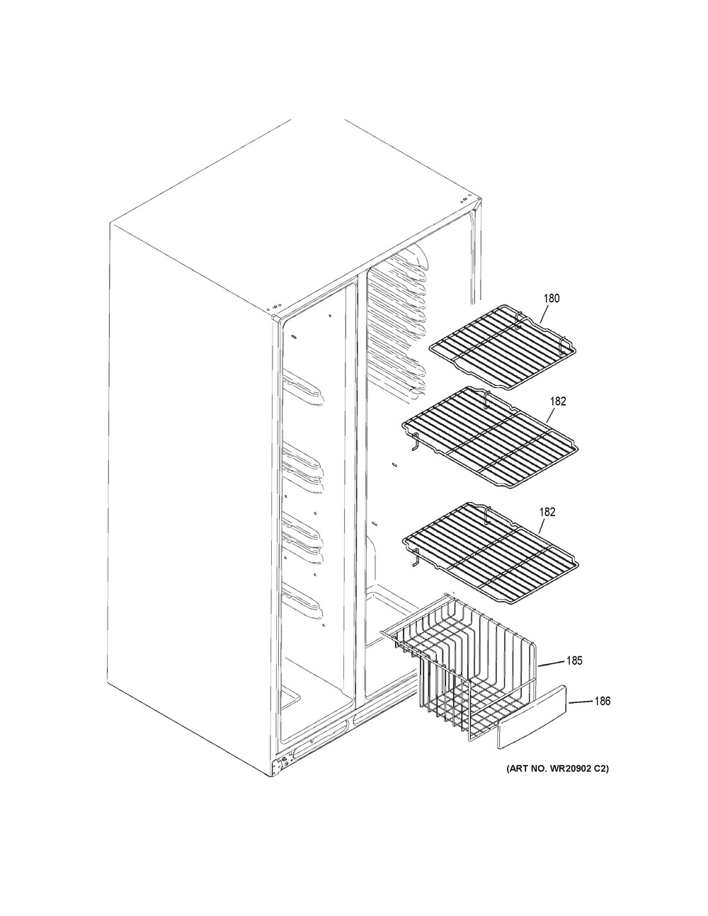 SHELF SLIDEOUT FZ (WR01L03207)