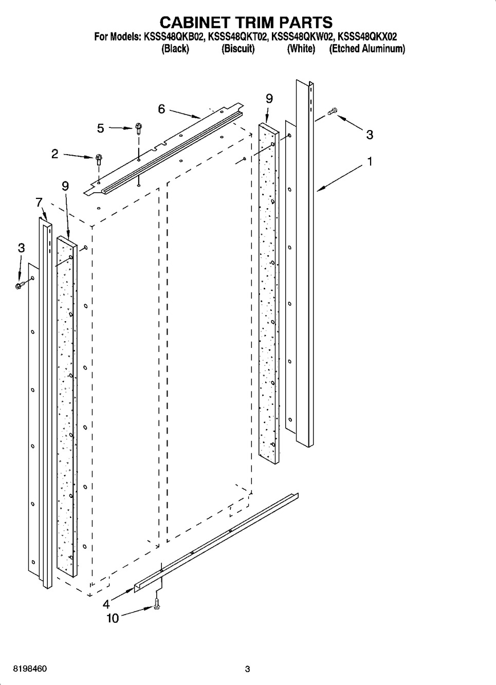 WHIRLPOOL, SCREW, W10851443
