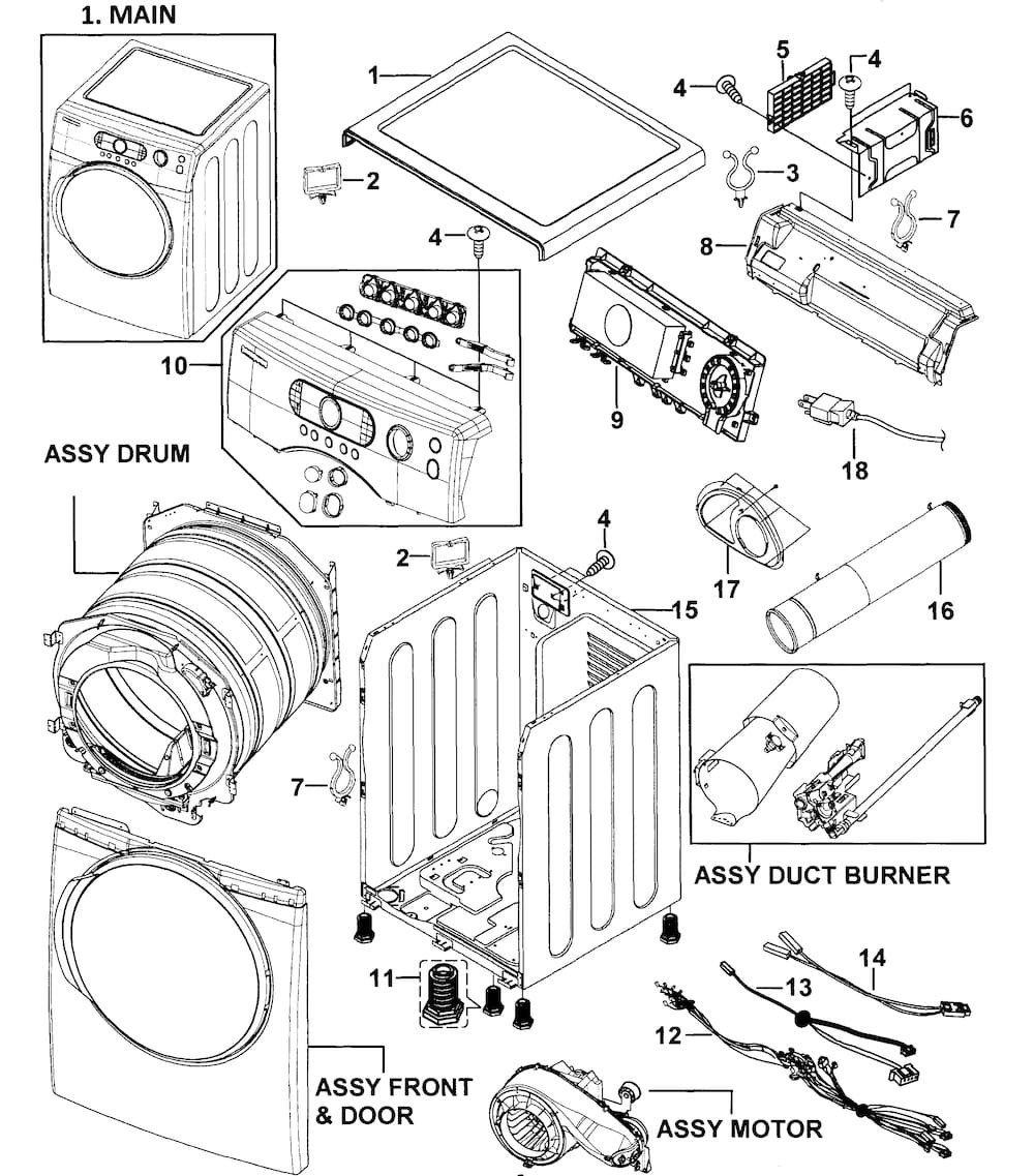 DC97-10912A : DC97-10912A FRAME PLATE ASSY, FRONTIER-