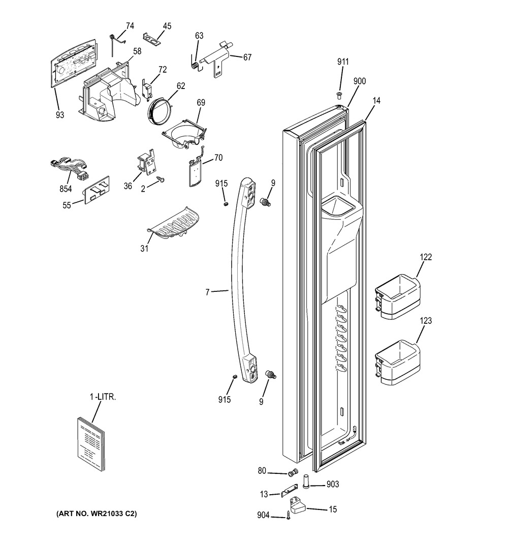 MODULE SHELF FZ (WR01L02896)