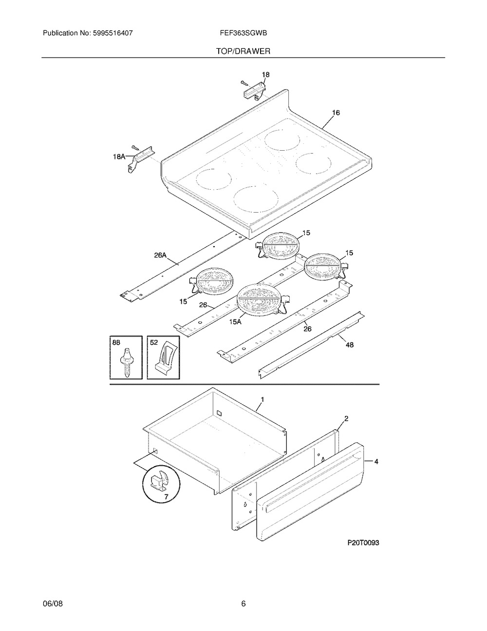 SPACER - DRAWER (316089600)