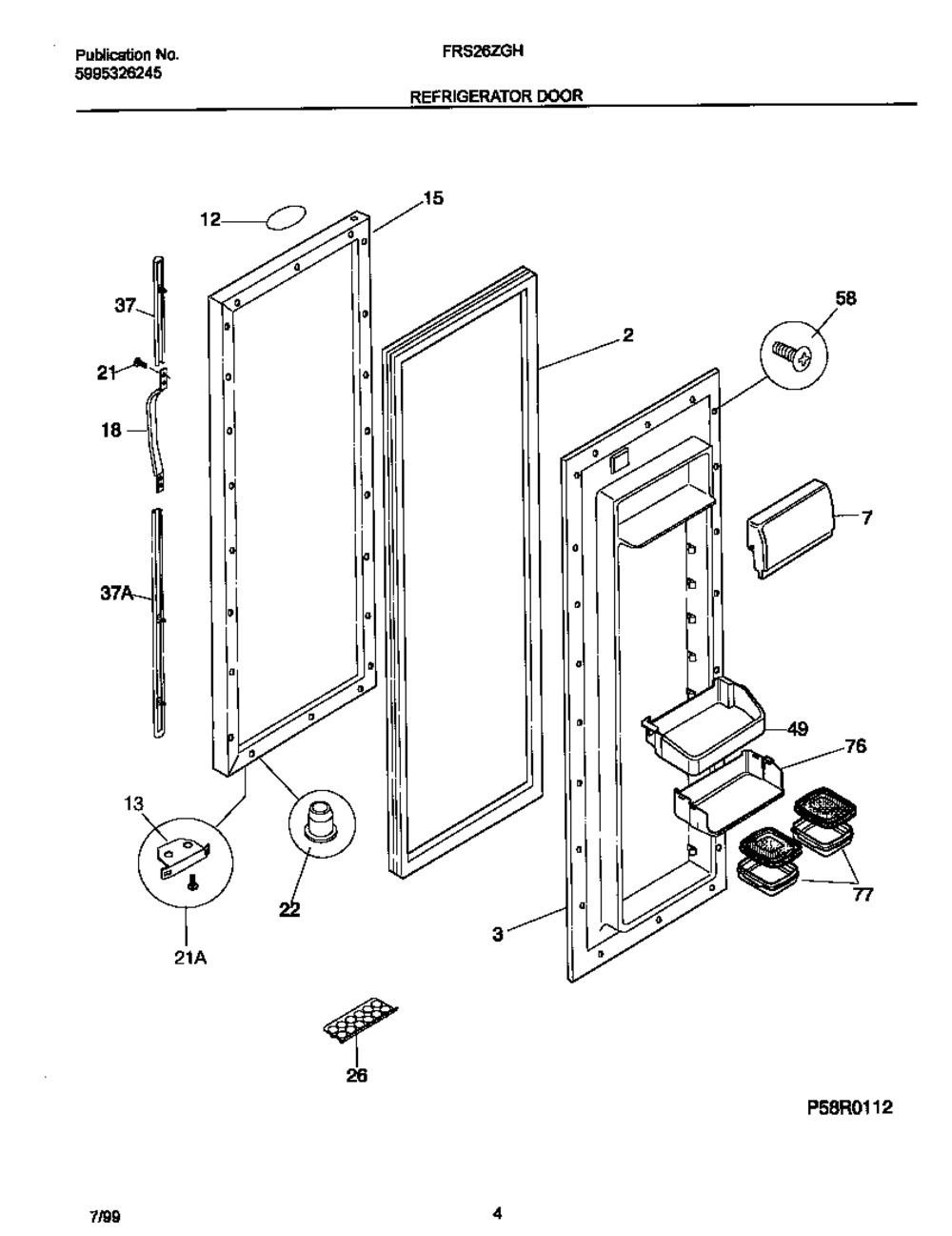 MICROWAVE RACK (218423600)