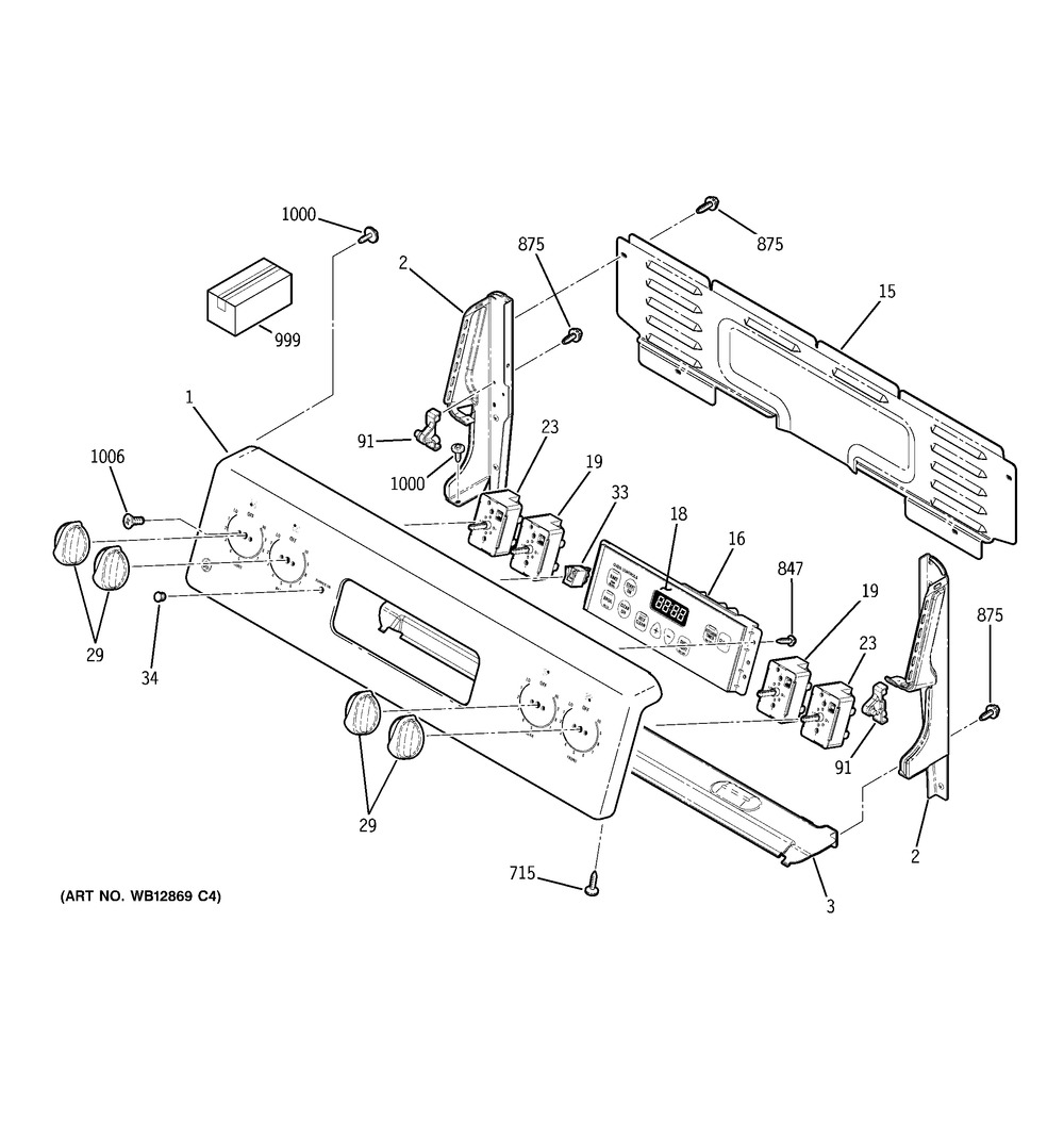 GE, CONTROL OVEN T09, WG02F16063
