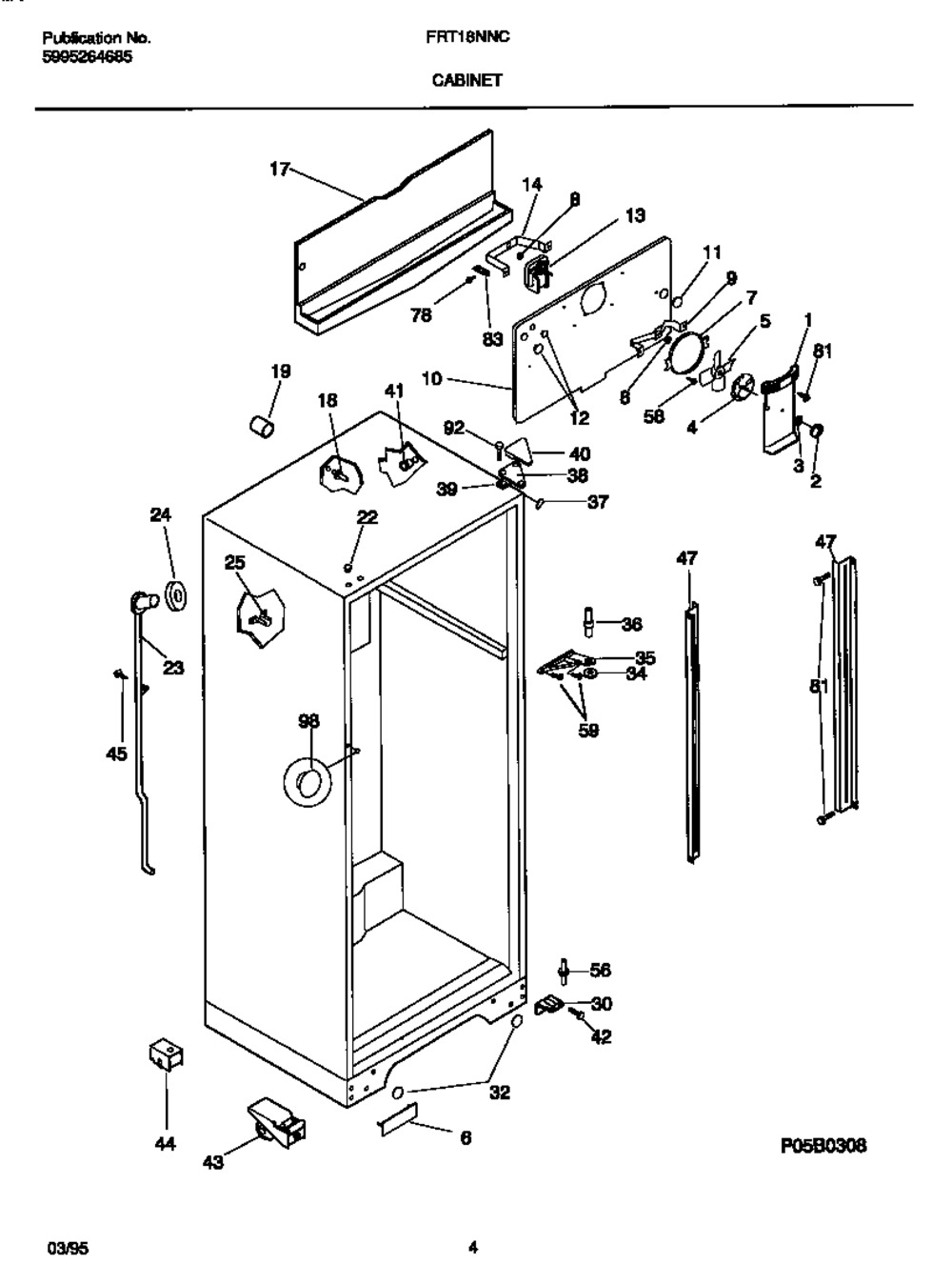 FRIG RE ROLLER (218724000)