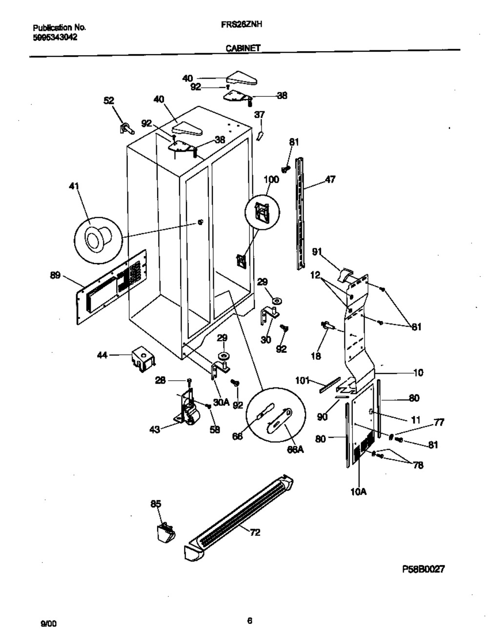 BRACKET-LOWER HINGE (218993801)