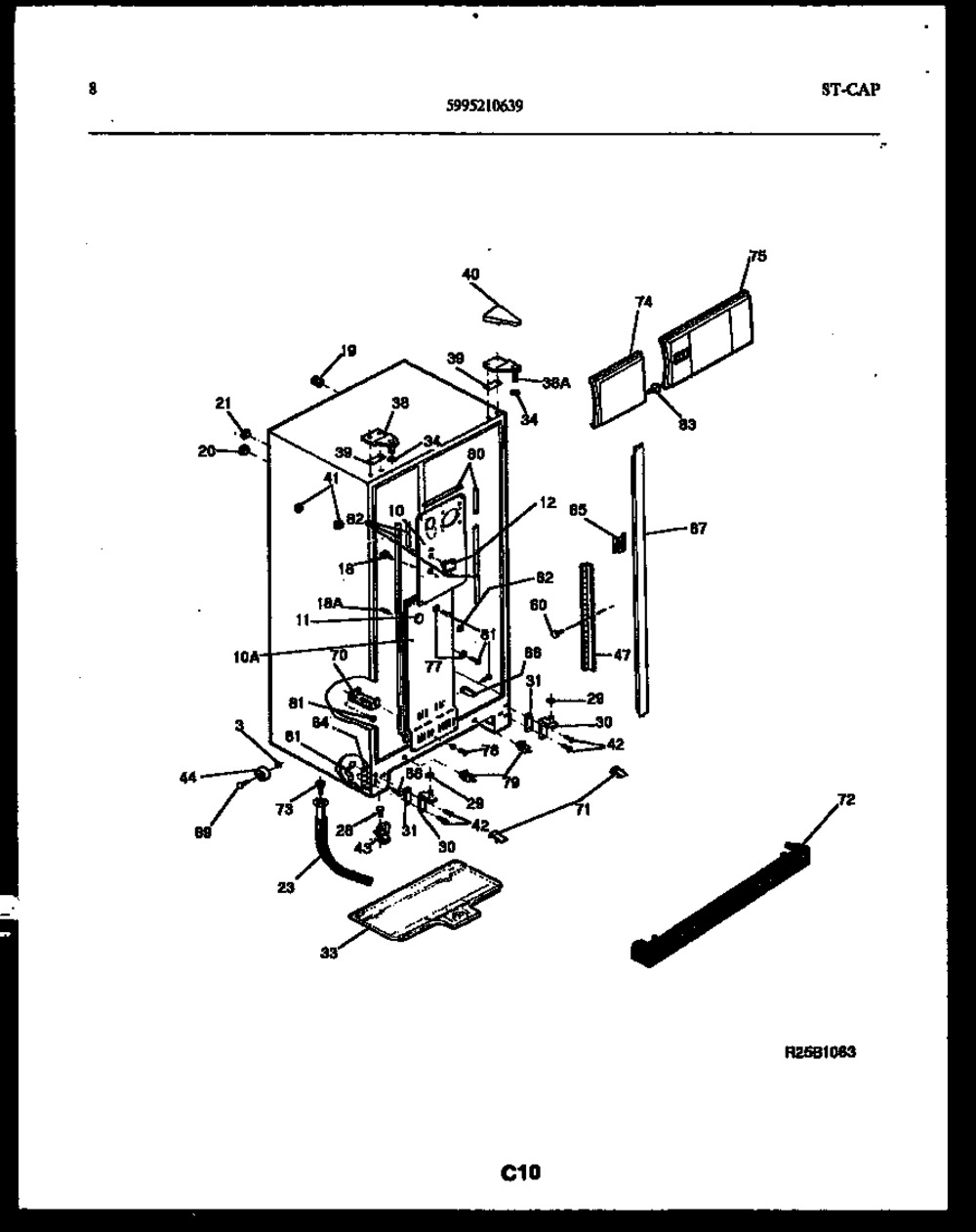 FRIG RE KICKPLATE CL (5308000091)