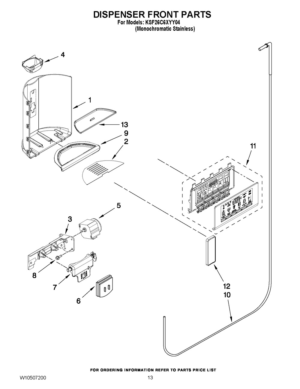 WHIRLPOOL, TRAY-DRIP, W10859920