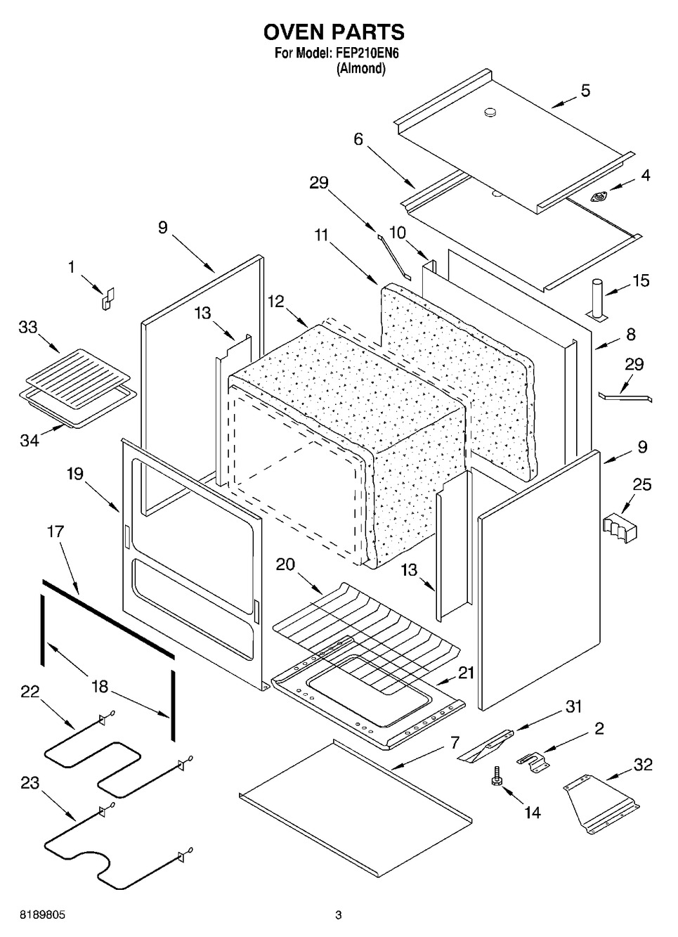 WHIRLPOOL, FOOT-LEVEL, W11673271