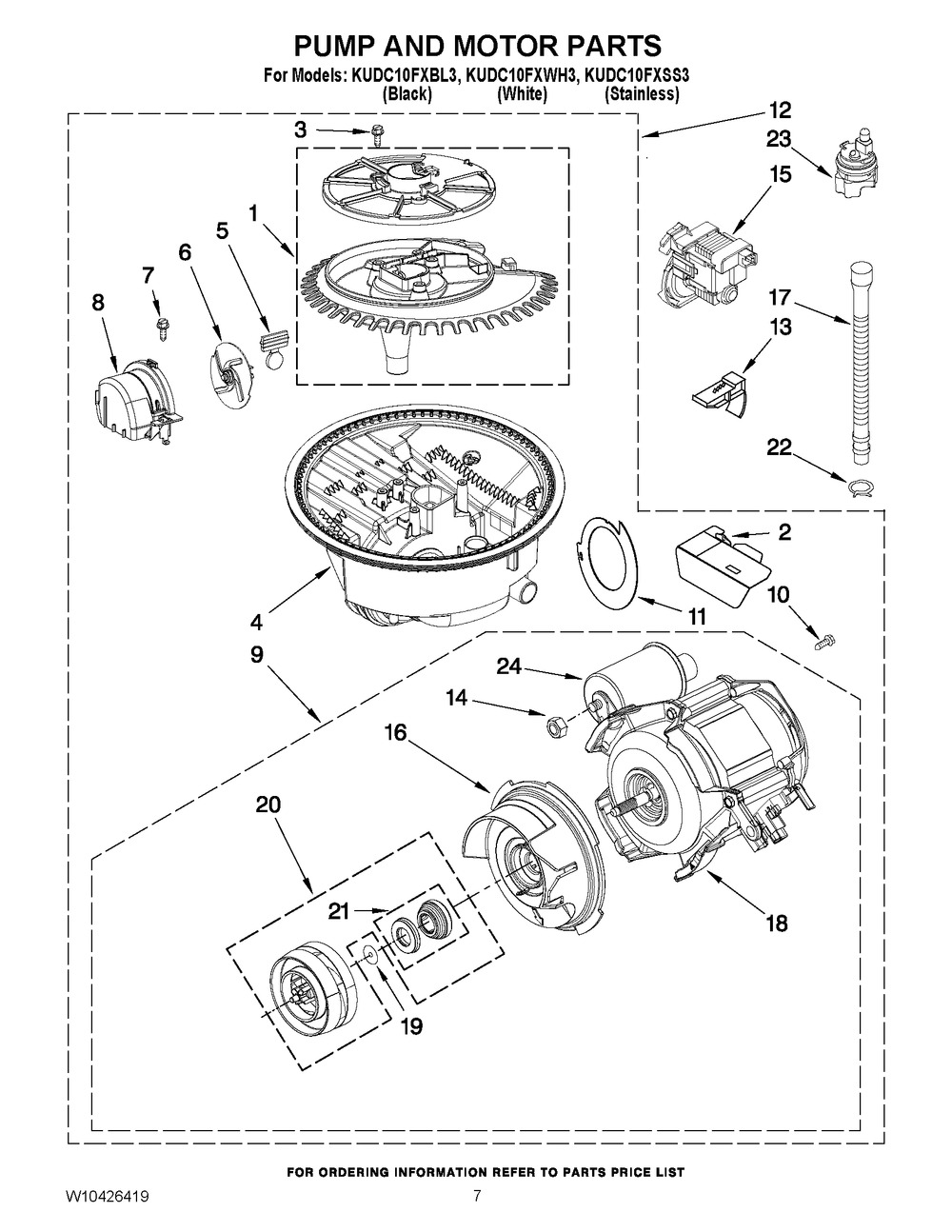 MOTOR-PUMP (WPW10239401)