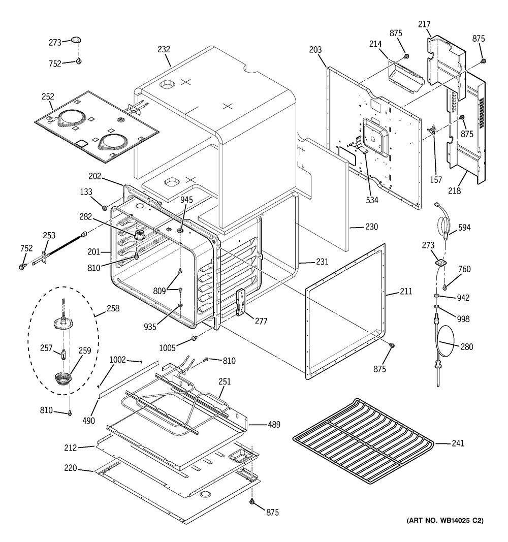 GE, ELEMENT BROIL, WG02F07544