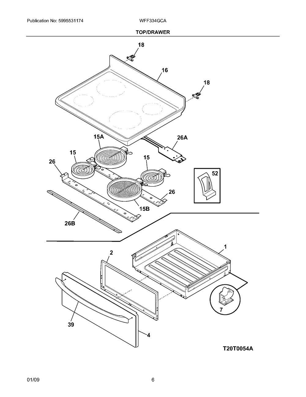 5304511919 : 5304511919 PANEL,DRAWER,STAINLESS,OUTER