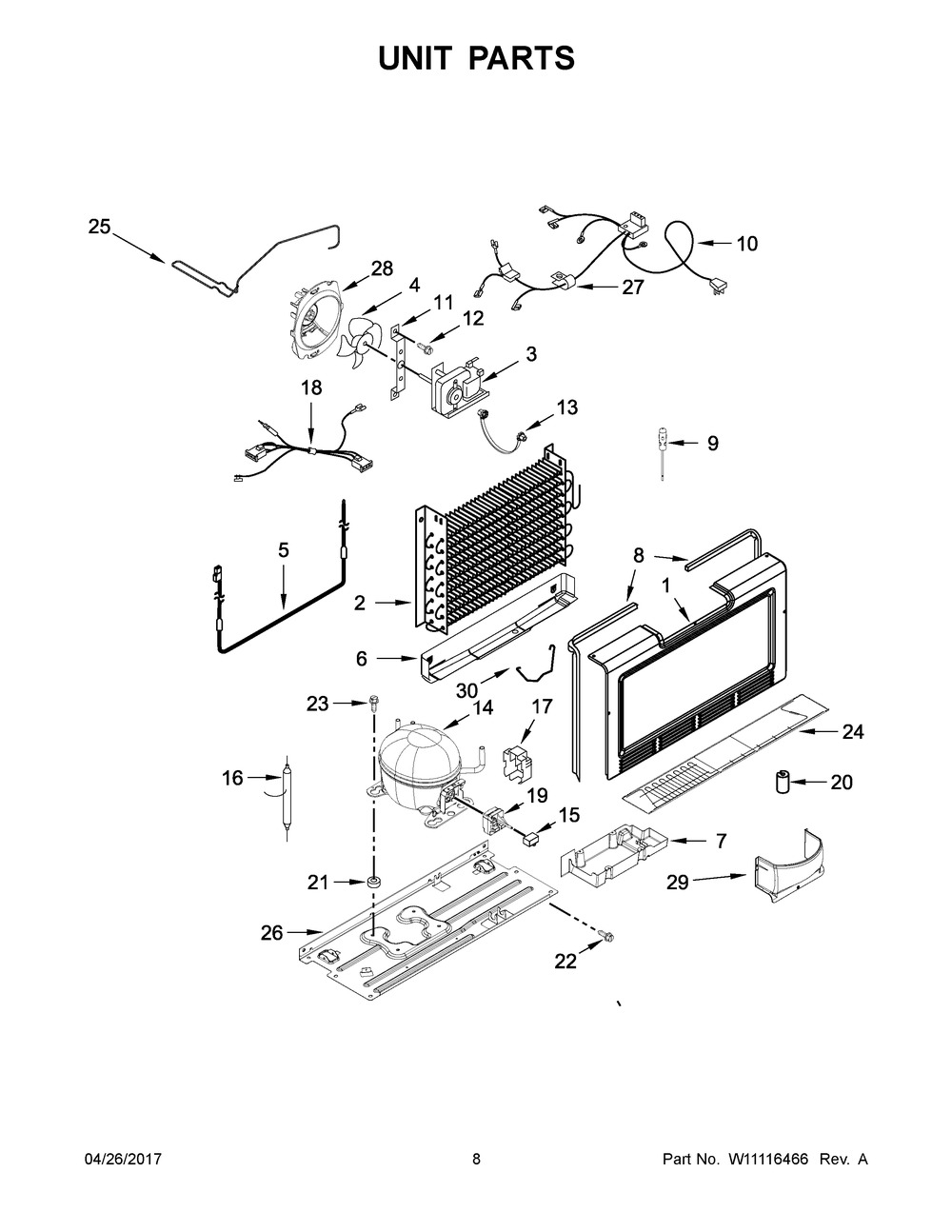 WHIRLPOOL, RETAINER, W10574470