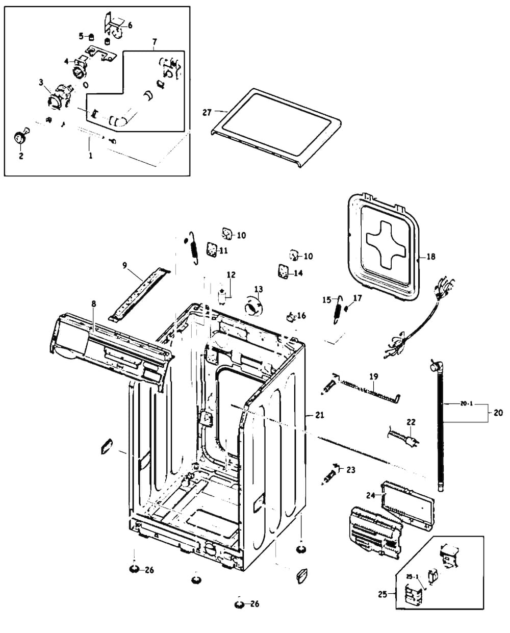 SHIPPING BOLTS (DC97-07448D)