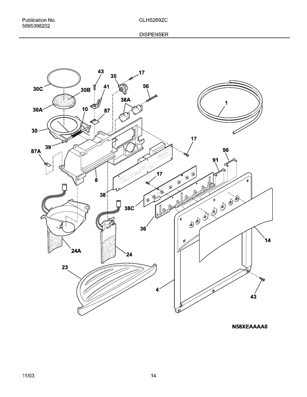 240323969 : 240323969 LABEL-MODULE COVER,BLACK