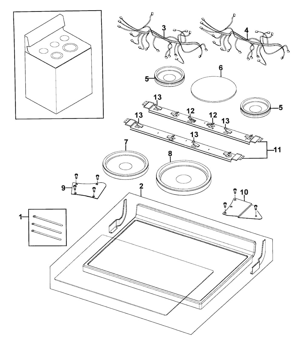 DG96-00270A : DG96-00270A HARNESS ASSY,WIRE COOKTOP