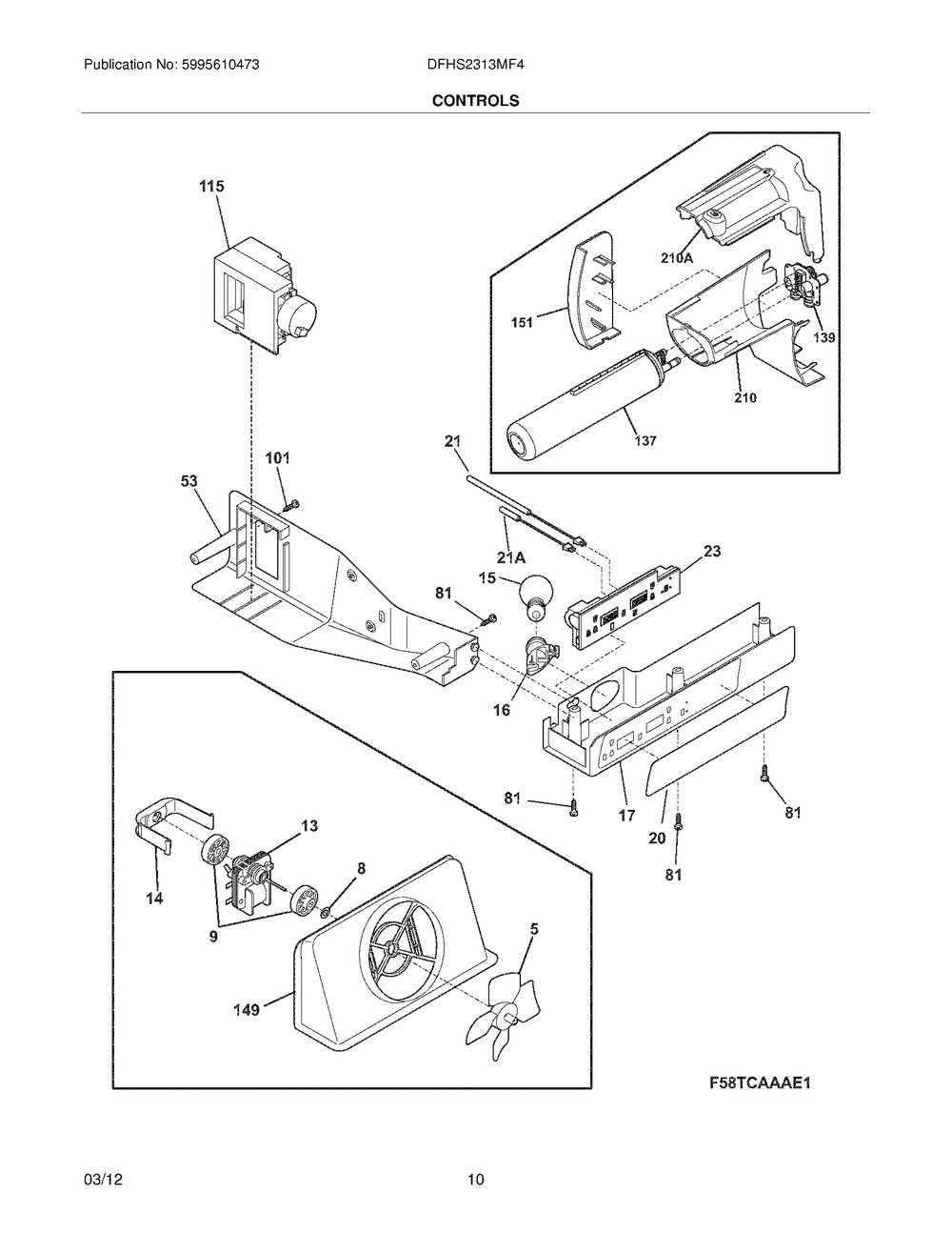 241604011 : 241604011 LABEL-CONTROL BOX
