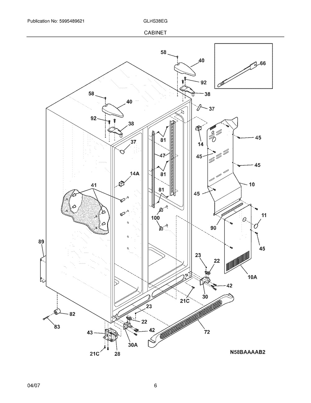 240435913 : 240435913 COVER,AIR DUCT