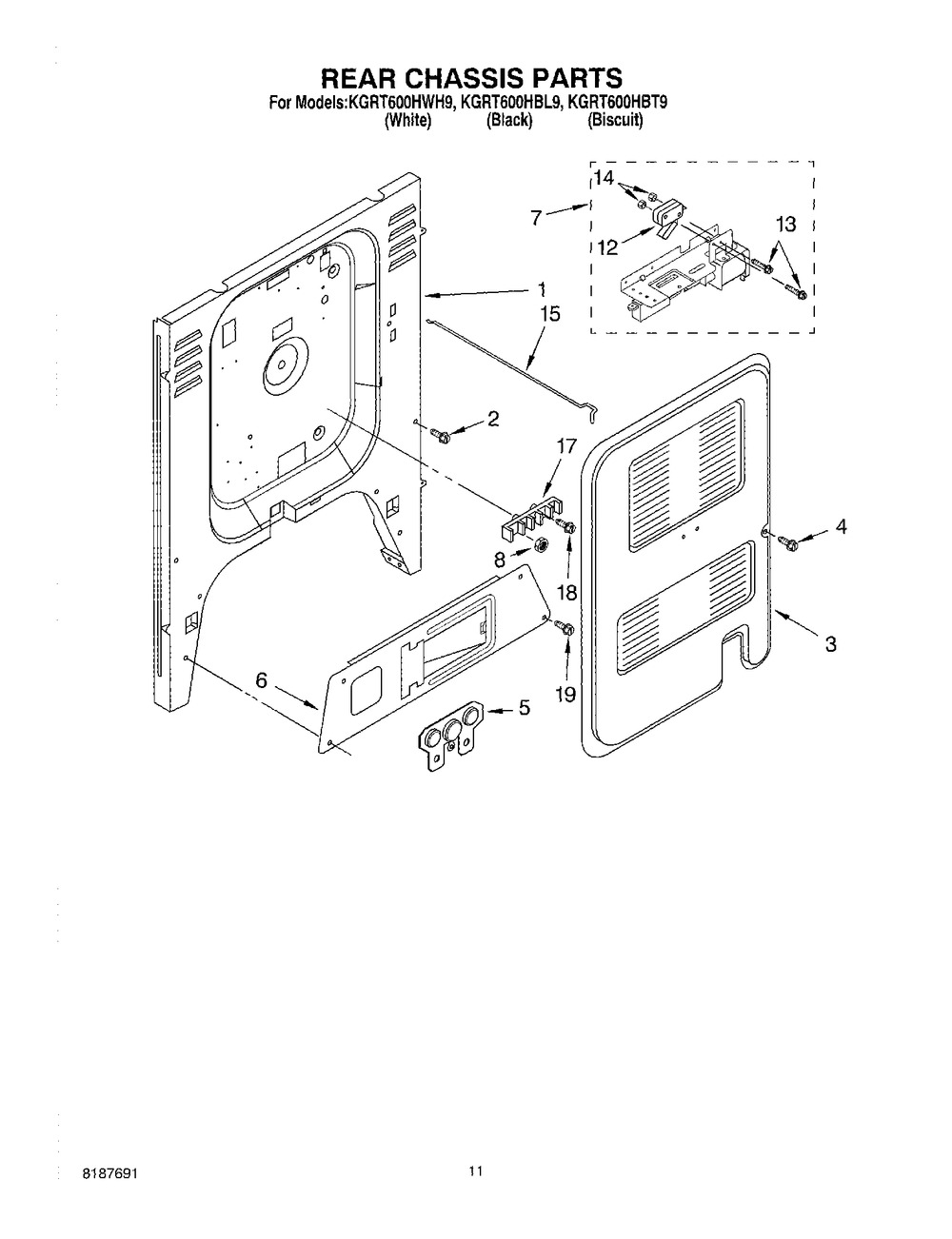 WHIRLPOOL RANGE OVEN SURGE SUPPRESSOR (WP9755444)