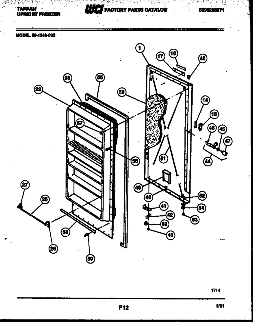 Frigidaire Refrigerator Temperature Control Thermostat (5304496560)