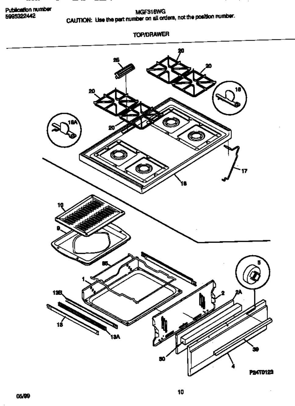 5304465714 : 5304465714 BUSHING,WIRE