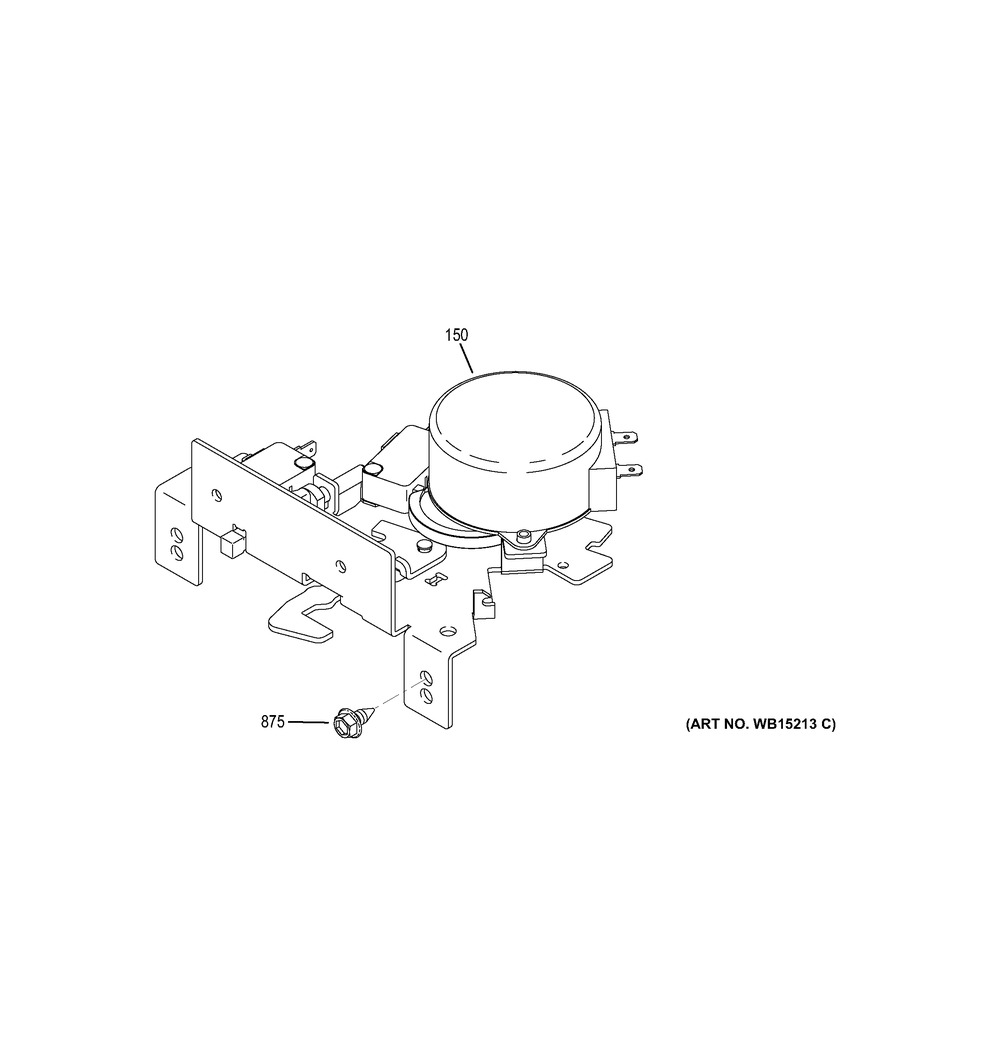 GE, LATCH ASM, WG02F08148